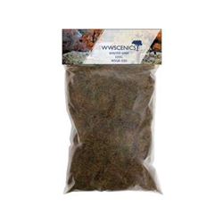 Peco WSG6031 Static Grass 1/4" 6mm Fibers Winter 3.5oz 100g