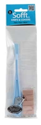 Pan Pastel 65002 Sofft Knife/Covers 2 Flat