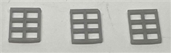 Phoenix Precision Models 31532 HO Extra Windows for Industrial Skylight #586-31531 3-D Printed Kit