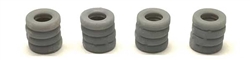 Phoenix Precision Models 30540 N Stack of 4 Tires 3-D Printed Kit pkg 4