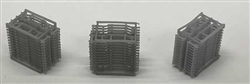 Phoenix Precision Models 30634 N Truck Frame Load Fits Gondolas or Flatcars Unpainted 3-D Print pkg(3)