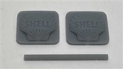Phoenix Precision Models 31647 HO Shell Gas Station Sign