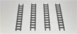 Phoenix Precision Models 31510 HO 12' Tall Ladders Undecorated pkg 4