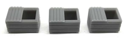 Phoenix Precision Models 31516 HO Open Dumpsters 3-D Printed Kit pkg 3