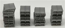 Phoenix Precision Models 31525 HO Tall Pallet Stacks Undecorated pkg 4