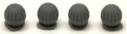 Phoenix Precision Models 31566 HO Assorted Barrel Cactus Small pkg 4