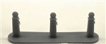 Phoenix Precision Models 31591 HO 1930s 1940s Gas Pump Island Kit Unpainted Cast Resin