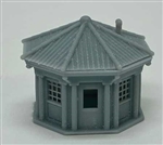 Phoenix Precision Models 34800 Z Octogonal Bldng w/Roof