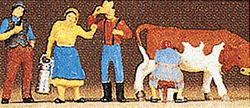 Preiser 10044 HO Working People Farm Workers #2 Pkg 4