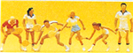 Preiser 10078 HO Recreation & Sports Tennis Players
