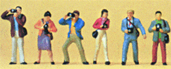 Preiser 10089 HO Photographers Pkg 6