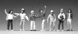 Preiser 10183 HO Pedestrians Teens