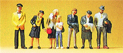 Preiser 10382 HO Passengers With Steward