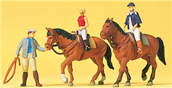 Preiser 10502 HO Sports & Recreation At The Riding School #1