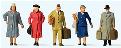 Preiser 10662 HO Era III Passengers Set #1 Pkg 5