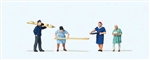 Preiser 10712 HO At the Bake House 4 Figures Accessories