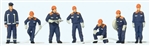 Preiser 10719 HO Youth Fire Brigade Pkg 7