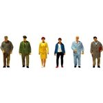 Preiser 10768 HO Passers-By with Police Officer pkg 6