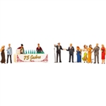 Preiser 10775 HO Anniversary Party with Serving Table pkg 11