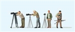 Preiser 10804 HO Photographers w/Tripods