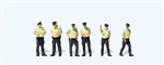 Preiser 10811 HO German Federal Railroad DB Security pkg 6