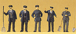 Preiser 12191 HO Railroad Personnel Engine-Driver/Stoker
