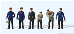 Preiser 12447 HO German Railway Personnel 1925 pkg 6