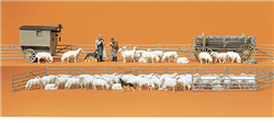 Preiser 13003 HO Working People Shepherd w/Flock & Accessories