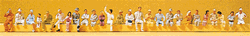 Preiser 14404 HO Bus Driver & Passengers Pkg 26