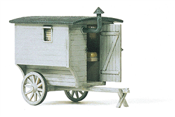 Preiser 17601 HO Farm Equipment Shepherd's Trailer Kit