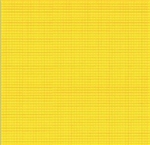 Preiser 19616 HO 19616 Small Square Tile Wall Yellow Pkg 3