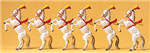 Preiser 20382 HO Animals Performing Liberty/High School Horses pkg 6