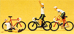 Preiser 25005 HO Cycle Racers Team B White
