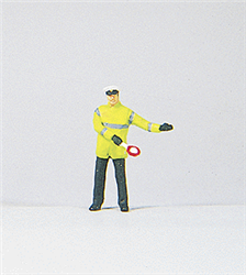 Preiser 28033 HO Individual Figure Working People Toll Collector