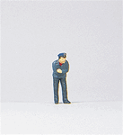 Preiser 28039 HO Individual Figure Railroad Personnel Fireman