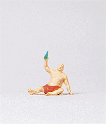 Preiser 28046 HO Individual Figure Pedestrians Enjoying Wine