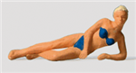 Preiser 28073 HO Individual Figures Recreation & Sports Reclining Female Swimmer