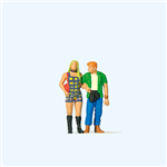 Preiser 28186 HO Walking Couple