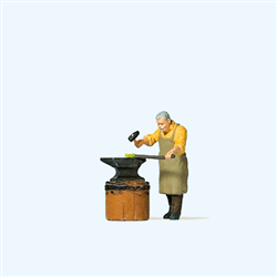 Preiser 28187 HO Blacksmith w/Anvil