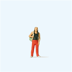 Preiser 28191 HO Man w/Backpack