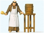 Preiser 28218 HO Friar Tapping Beer Individual Figure