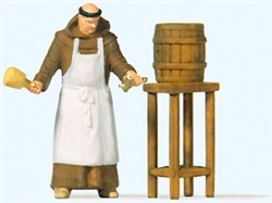 Preiser 28218 HO Friar Tapping Beer Individual Figure
