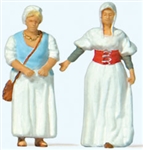 Preiser 28224 HO Market Women in Medieval Dress Pkg 2