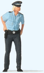Preiser 28237 HO Police Woman Individual Figure