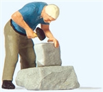 Preiser 28239 HO  Individual Figure tone Mason
