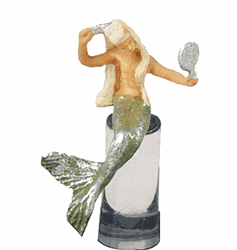 Preiser 29013 HO  Individual Figure Mermaid w/Mirror