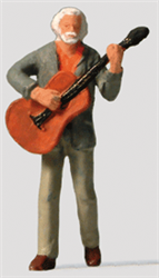 Preiser 29067 HO Individual Figures Standing Guitar Player