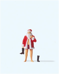 Preiser 29099 HO Holiday Santa Claus Getting Dressed