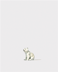 Preiser 29500 HO Animal Baby Polar Bear