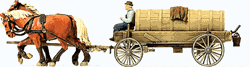 Preiser 30414 HO Farm Equipment Liquid Fertilizer Wagon